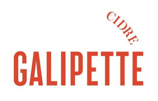 CIDRE GALIPETTE