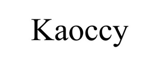 KAOCCY