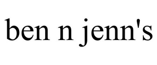 BEN N JENN'S