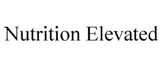 NUTRITION ELEVATED