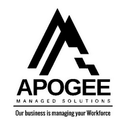 APOGEE MANAGED SOLUTIONS OUR BUSINESS IS MANAGING YOUR WORKFORCE