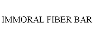 IMMORAL FIBER BAR