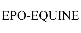 EPO-EQUINE