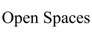 OPEN SPACES