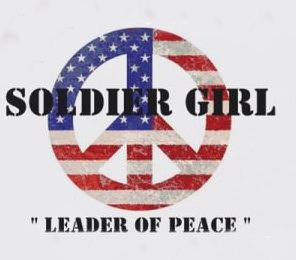 SOLDIER GIRL "LEADER OF PEACE"