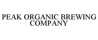 PEAK ORGANIC BREWING COMPANY