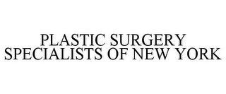 PLASTIC SURGERY SPECIALISTS OF NEW YORK