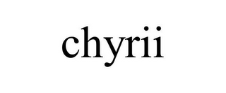 CHYRII