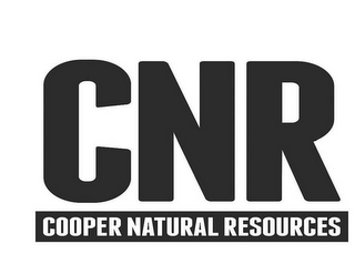 CNR COOPER NATURAL RESOURCES