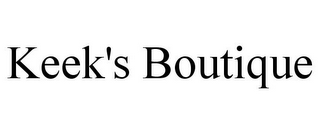 KEEK'S BOUTIQUE