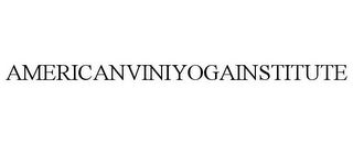 AMERICANVINIYOGAINSTITUTE