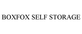 BOXFOX SELF STORAGE