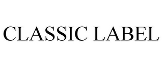 CLASSIC LABEL