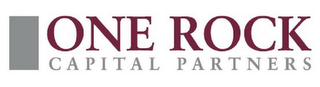 ONE ROCK CAPITAL PARTNERS