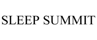 SLEEP SUMMIT