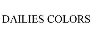 DAILIES COLORS