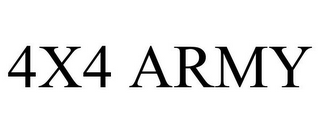 4X4 ARMY