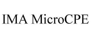 IMA MICROCPE