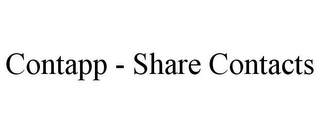 CONTAPP - SHARE CONTACTS