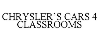 CHRYSLER'S CARS 4 CLASSROOMS