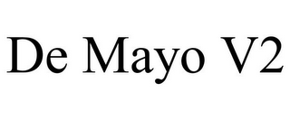 DE MAYO V2