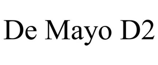 DE MAYO D2