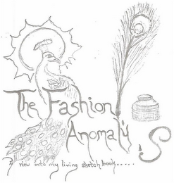 THE FASHION ANOMALY A VIEW INTO MY LIVING SKETCHBOOK.....