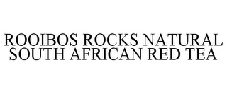 ROOIBOS ROCKS NATURAL SOUTH AFRICAN REDTEA