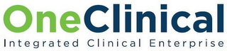 ONECLINICAL INTEGRATED CLINICAL ENTERPRISE