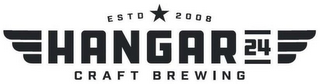 ESTD 2008 HANGAR 24 CRAFT BREWING