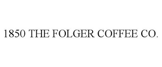 1850 THE FOLGER COFFEE CO.