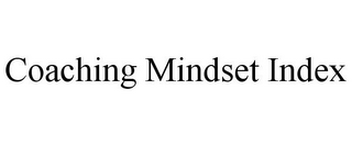 COACHING MINDSET INDEX