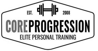 EST. 2008 CORE PROGRESSION ELITE PERSONAL TRAINING