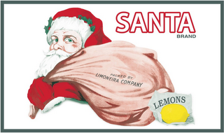 SANTA BRAND PACKED BY LIMONEIRA COMPANY LEMONS