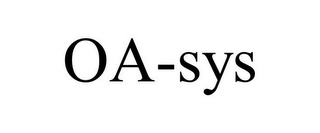 OA-SYS