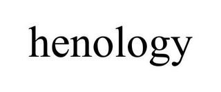 HENOLOGY