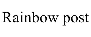 RAINBOW POST
