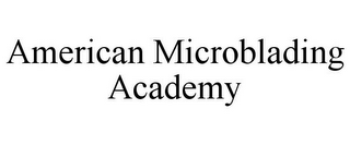 AMERICAN MICROBLADING ACADEMY