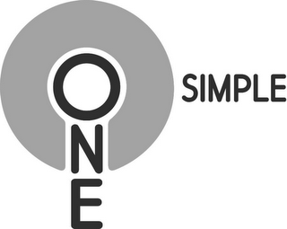 ONE SIMPLE