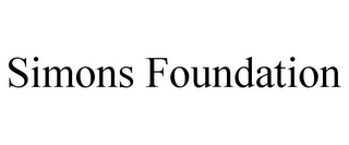 SIMONS FOUNDATION