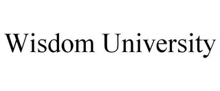 WISDOM UNIVERSITY