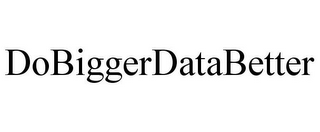 DOBIGGERDATABETTER