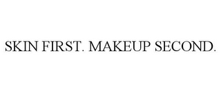 SKIN FIRST. MAKEUP SECOND.