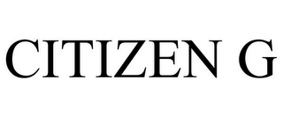 CITIZEN G