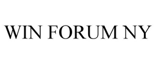 WIN FORUM NY