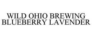 WILD OHIO BREWING BLUEBERRY LAVENDER