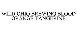 WILD OHIO BREWING BLOOD ORANGE TANGERINE