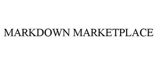 MARKDOWN MARKETPLACE