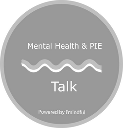 MENTAL HEALTH & PIE TALK POWERED BY I'MINDFUL