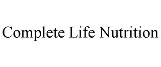 COMPLETE LIFE NUTRITION